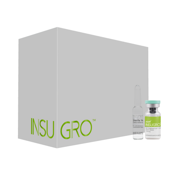 INSUGRO (LR3-IGF1): Maximize Muscle Growth, Speed Recovery, Ignite Fat burn,  and Boost Athletic Performance!