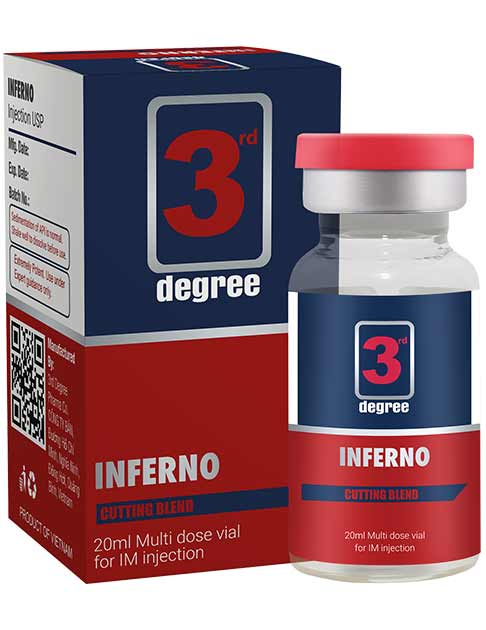 INFERNO: 375mg TPP, TProp, Tren A, masterone & NPP for Super Shredded HD Muscles and Physique.
