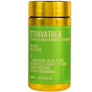 STANVATREN: Powerful and Complete Cutting Mix of Powerful Herbs, Pro hormones and SARMS.