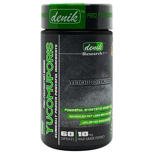 YUCOMUPORIS: Potent myostatin blocker, Yuichiro (YK-11) compound for unlimited lean mass growth, yielding a ripped, drier, and harder physique.