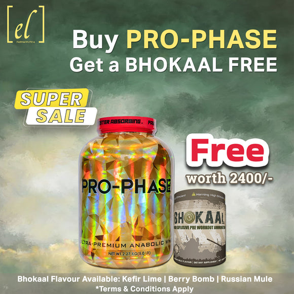 PRO-PHASE Ultra Premium Anabolic Whey Concentrate, 2.27kg 70 Servings