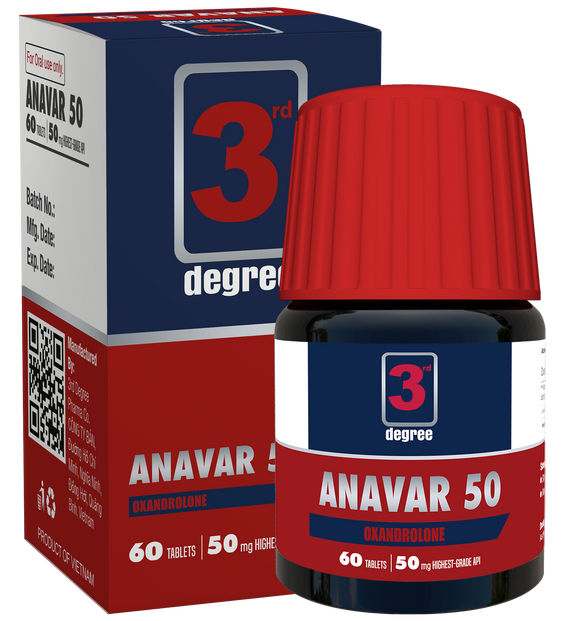 ANAVAR 50: Elevate Your Physique with Classic Oxandrolone for Lean Gains, Cutting, and Fat Loss