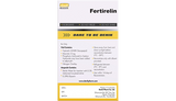 FERTIRELIN: Triptorelin to kickstart Testosterone and Sperm Production Effectively. Perfect PCT support.