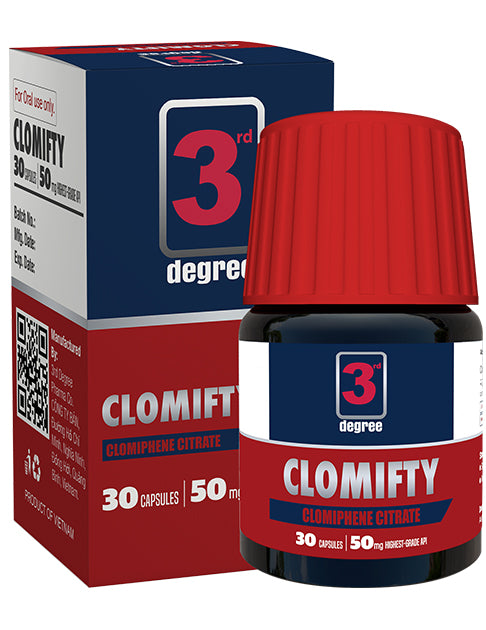 CLOMIFTY : Powerful Clomid for Cycle Support and PCT. Improves Testosterone and Sperm Count.
