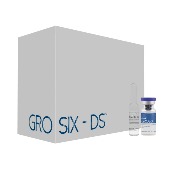 GROSIX-DS(GHRP-6):  Powerful GHRH for Growth, Performance, recovery and Anti ageing. GRHELIN for bigger Diet and Massive Bulk.