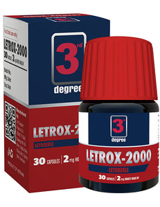 Letrox-2000: Unrivaled Estrogen Blocker for Athletes, Targeting Gynecomastia Effectively.