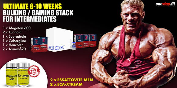 Ultimate 8-10 weeks Anabolics only Bulking/Gaining Stack for Intermediates