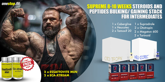 Supreme 8-10 weeks Steroids and Peptides  Bulking/ Gaining Stack For Intermediates