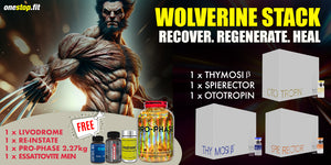 Ultimate 4 weeks Wolverine Stack: Recover. Regenerate. Heal