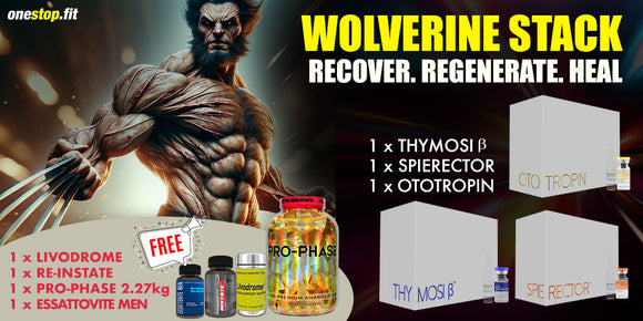 Ultimate 4 weeks Wolverine Stack: Recover. Regenerate. Heal