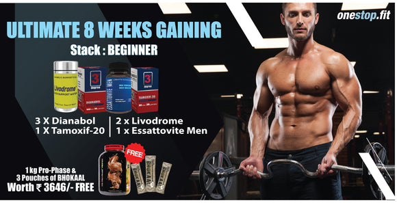 ULTIMATE 8 WEEKS GAINING STACK FOR BEGINNERS