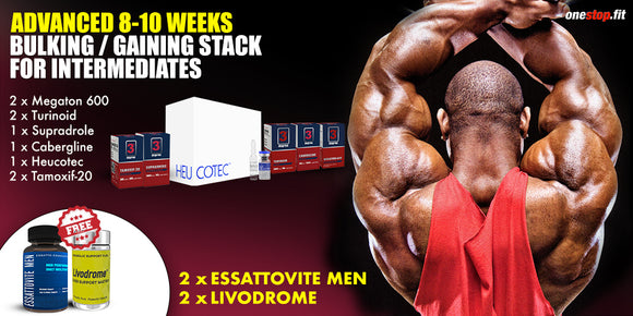 Advanced 8-10 weeks Bulking/ Gaining Stack For Intermediates