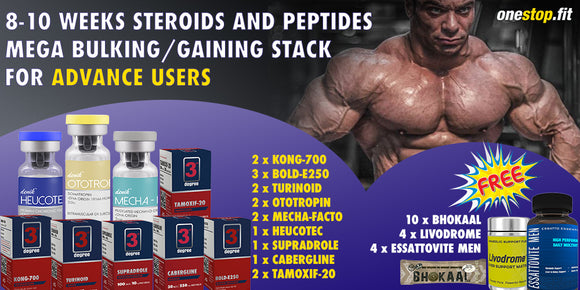 8-10 weeks Steroids and Peptides Mega Bulking/ Gaining Stack for Advance Users