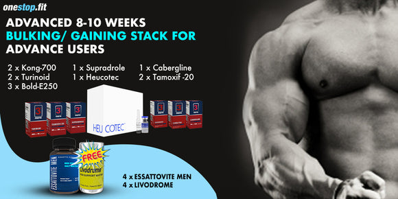 Advanced 8-10 weeks Bulking/ Gaining Stack for Advance Users