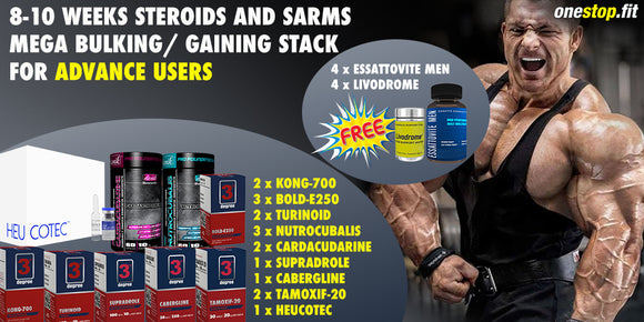 8-10weeks Steroids and SARMs Mega Bulking/ Gaining Stack for ADVANCE users
