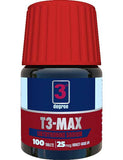 T3-MAX: T3 for powerful fat loss, Lean Muscle Preservation and Elevated metabolism 24*7.  Cure for Thyroid related Obesity.