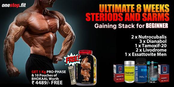 Ultimate 8 weeks Steroids and Sarms Gaining Stack for Beginners