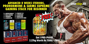 Advanced 8 Weeks Steroids, Prohormone and Sarms Gaining Stack for Beginner
